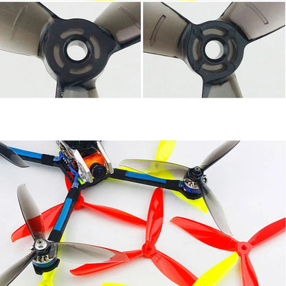 16pcs 7040 7" 3-blade propellers: 8CW, 8CCW