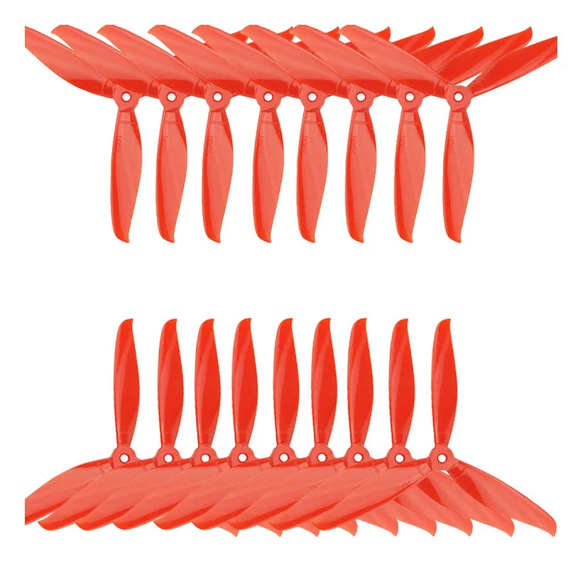 16pcs 7040 7" 3-blade propellers: 8CW, 8CCW