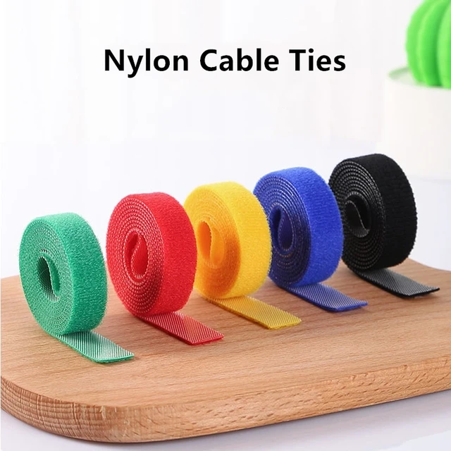 Reusable nylon cable ties, 5m roll (multi-purpose)