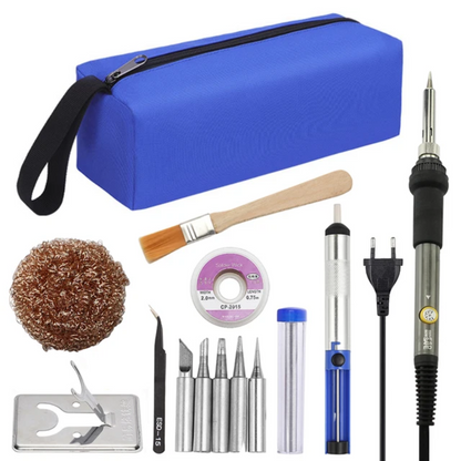 Electric Soldering Iron: 60W, adjustable temperature, ideal for welding and repair.