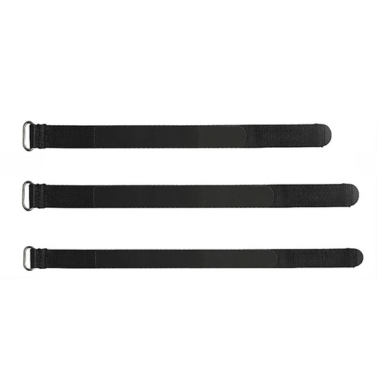 3 Silicone Battery Straps: 10mm, 15mm, 20mm